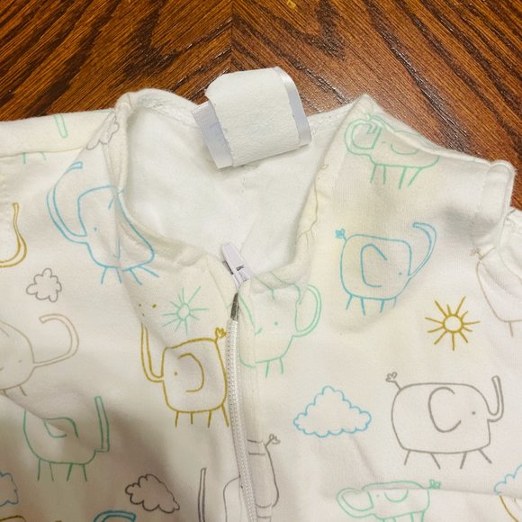 Halo SleepSack Swaddle, Newborn, Elephants, Very good condition - Picture 7 of 7